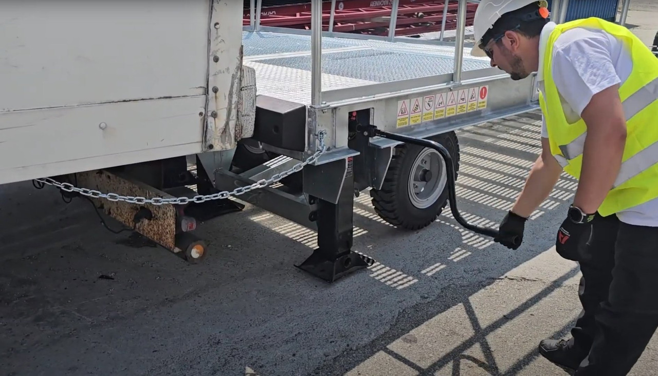 新的 装载坡道 Large Mobile dock ramp, uncouplable AZ RAMP - KING VERSION, BIG FOOT  L20 T-INOX：图12