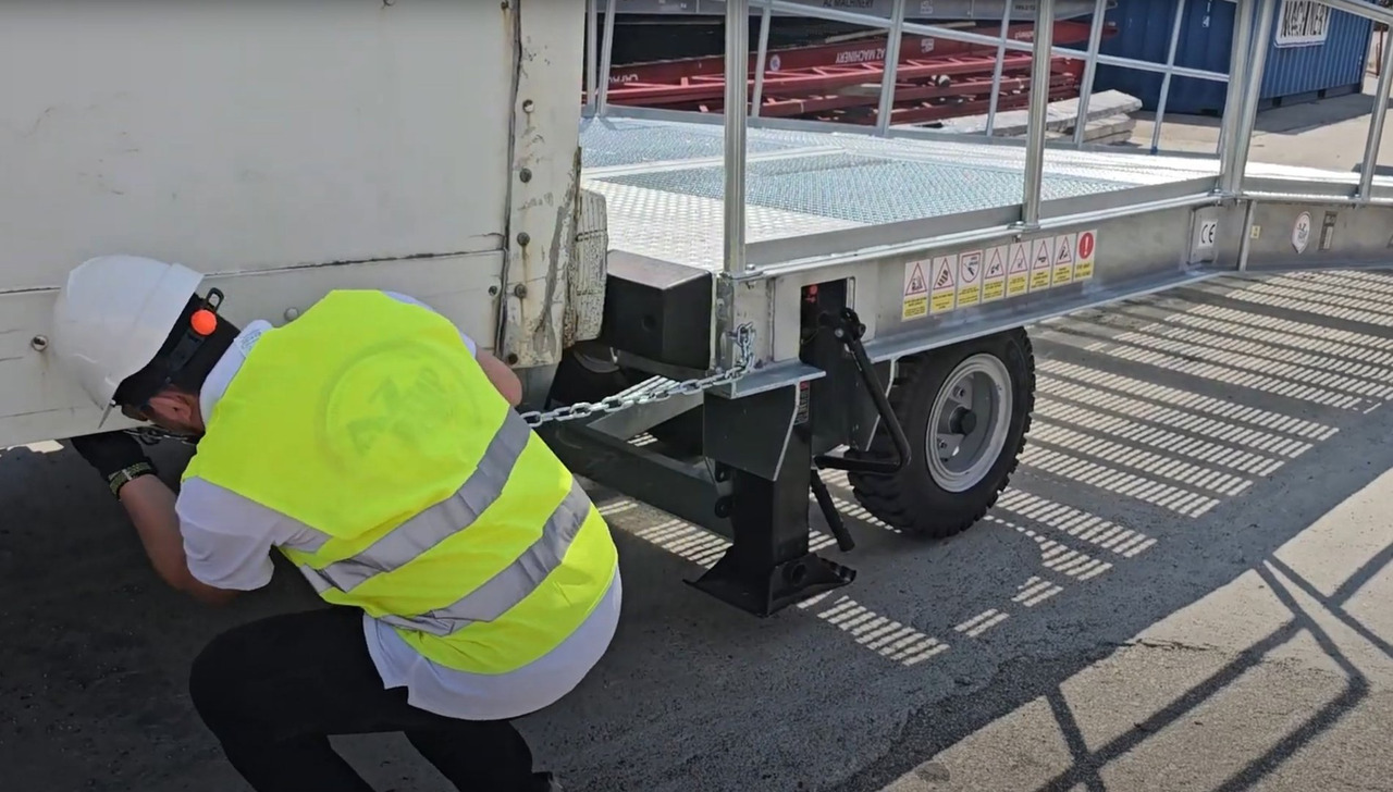 新的 装载坡道 Large Mobile dock ramp, uncouplable AZ RAMP - KING VERSION, BIG FOOT  L20 T-INOX：图14