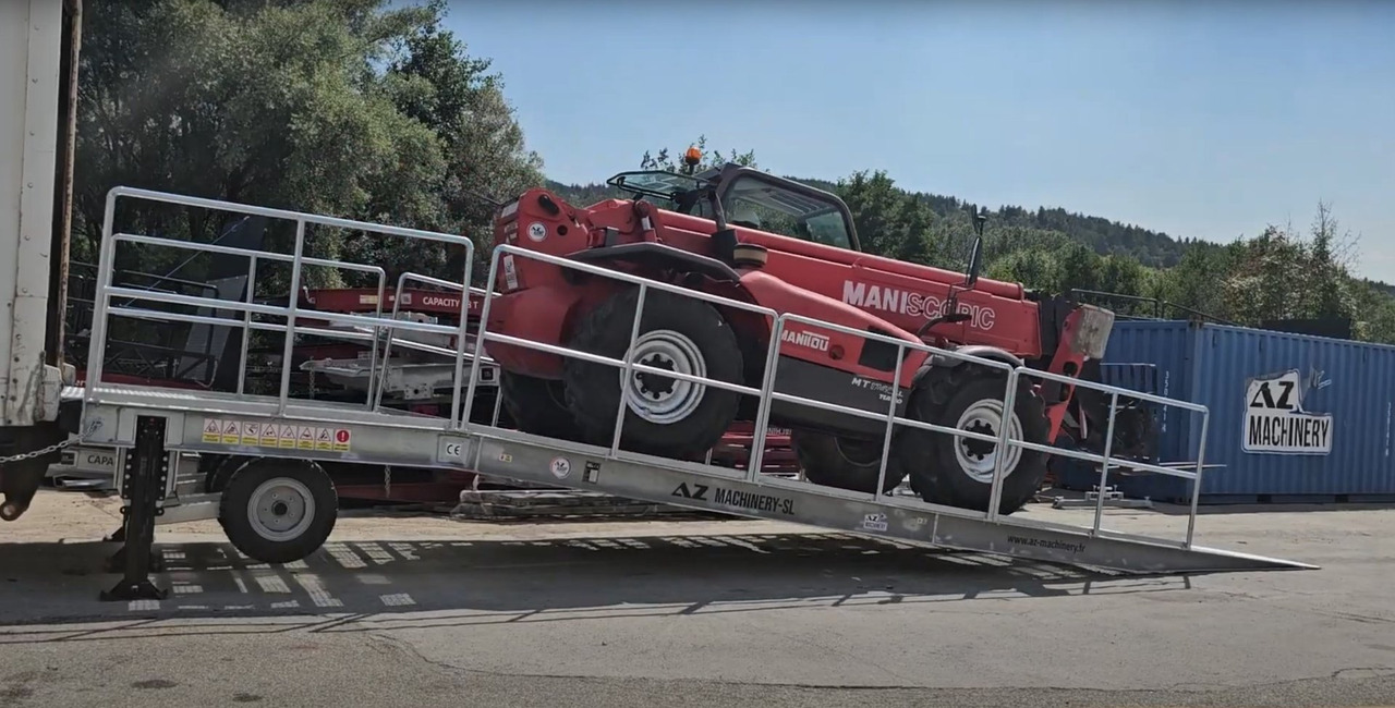 新的 装载坡道 Large Mobile dock ramp, uncouplable AZ RAMP - KING VERSION, BIG FOOT  L20 T-INOX：图17