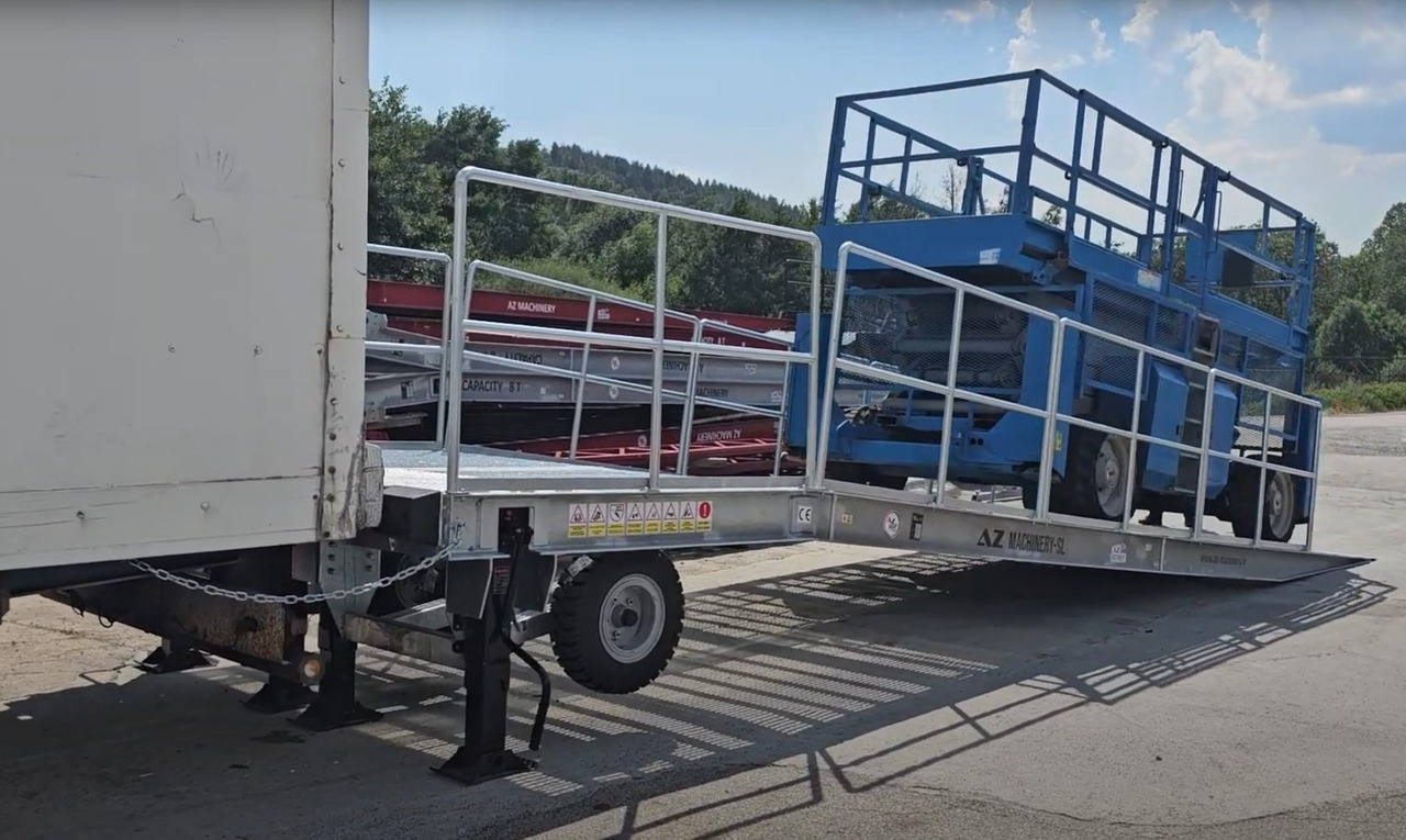 新的 装载坡道 Large Mobile dock ramp, uncouplable AZ RAMP - KING VERSION, BIG FOOT  L20 T-INOX：图16