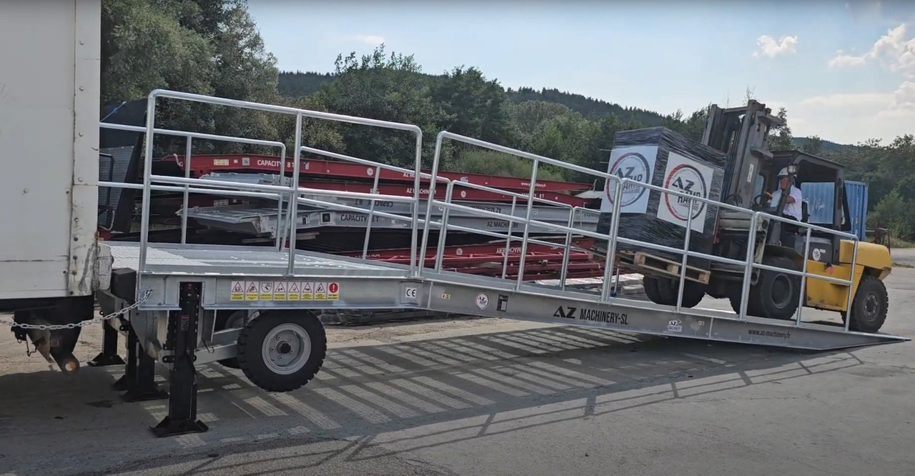 新的 装载坡道 Large Mobile dock ramp, uncouplable AZ RAMP - KING VERSION, BIG FOOT  L20 T-INOX：图18
