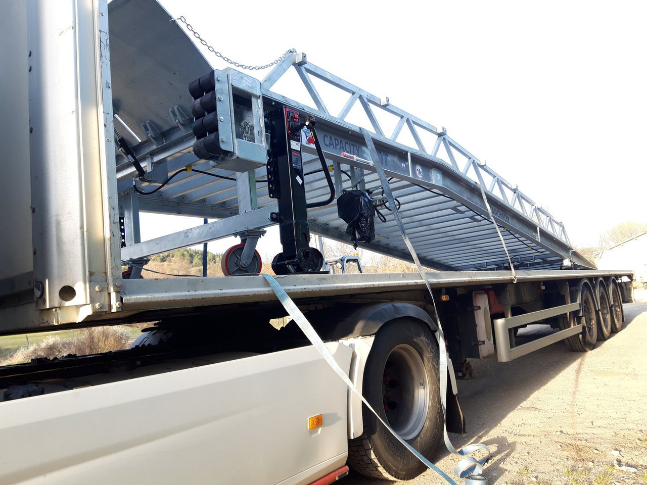 新的 装载坡道 Loading Ramp with with hydraulic tilting bridge -  AZ RAMP - STAR- 12T FULL GALVA：图16