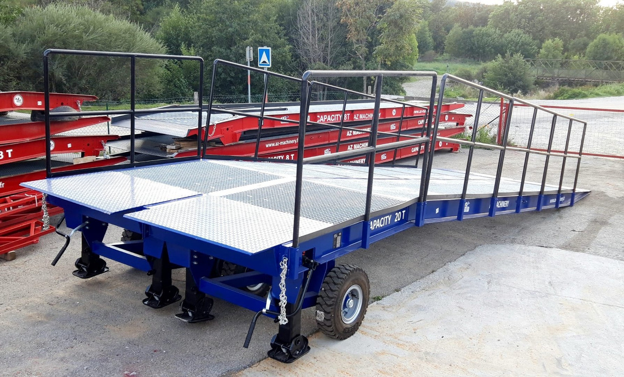 **RENTAL** Large Mobile dock ramp, uncouplable AZ RAMP - KING VERSION, BIG FOOT LLO 20 T - 装载坡道:图2 **RENTAL** Large Mobile dock ramp, uncouplable AZ RAMP - KING VERSION, BIG FOOT LLO 20 T - 装载坡道:图2