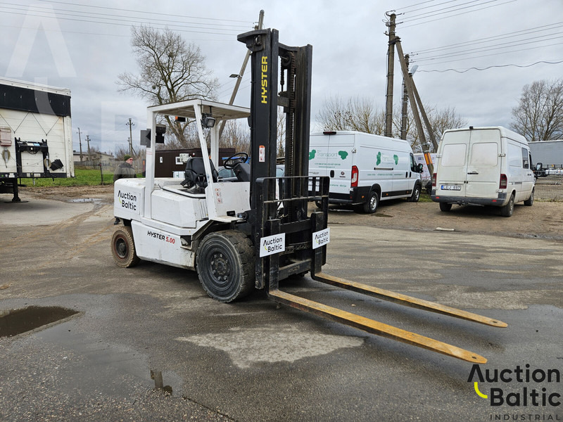 Hyster H5.00DX - 柴油叉车:图2 Hyster H5.00DX - 柴油叉车:图2