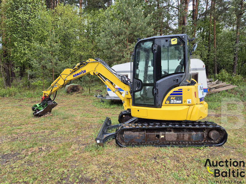 Komatsu PC55MR-5E0 - 小型挖掘机:图4 Komatsu PC55MR-5E0 - 小型挖掘机:图4