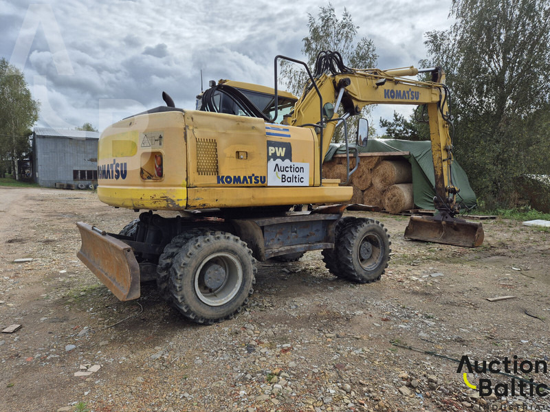 Komatsu PW160-7 - 轮式挖掘机:图5 Komatsu PW160-7 - 轮式挖掘机:图5