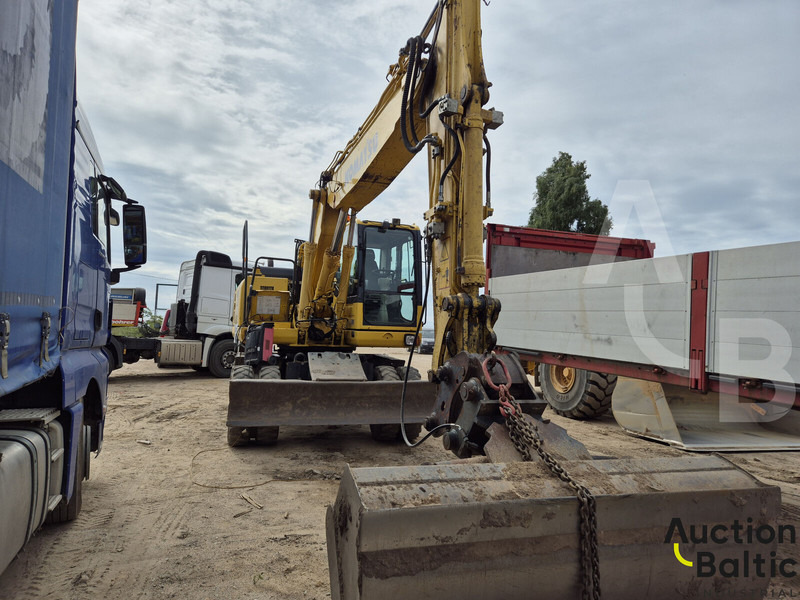 Komatsu PW160 - 轮式挖掘机:图4 Komatsu PW160 - 轮式挖掘机:图4