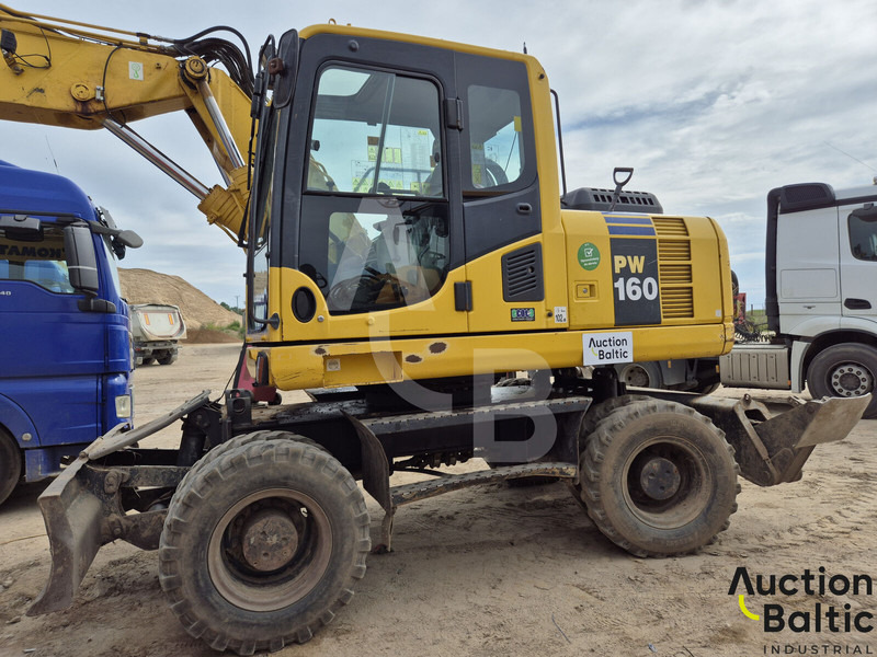Komatsu PW160 - 轮式挖掘机:图3 Komatsu PW160 - 轮式挖掘机:图3
