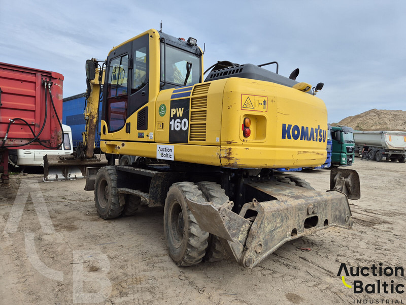 Komatsu PW160 - 轮式挖掘机:图2 Komatsu PW160 - 轮式挖掘机:图2