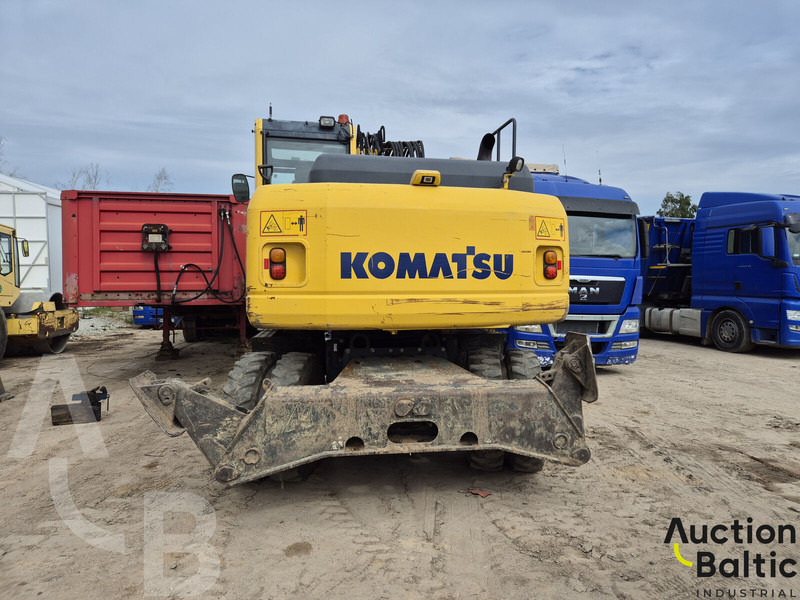Komatsu PW160 - 轮式挖掘机:图5 Komatsu PW160 - 轮式挖掘机:图5