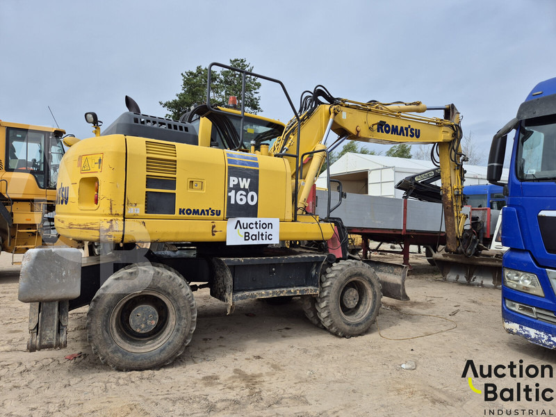 Komatsu PW160 - 轮式挖掘机:图1 Komatsu PW160 - 轮式挖掘机:图1