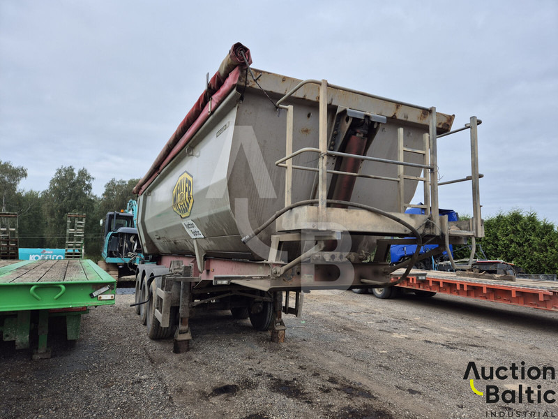 Meiller MHPS 41/3 - 侧帘半拖车:图2 Meiller MHPS 41/3 - 侧帘半拖车:图2