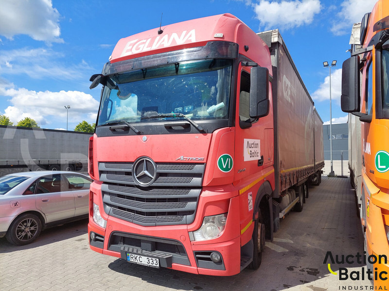 Mercedes-Benz Actros 2542 L - 侧帘卡车:图2 Mercedes-Benz Actros 2542 L - 侧帘卡车:图2