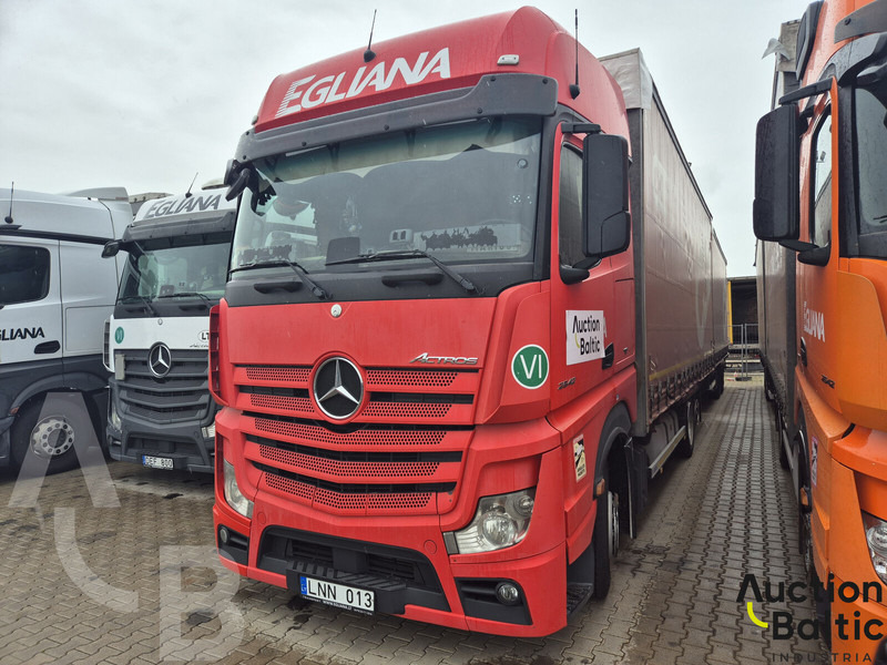 Mercedes-Benz Actros 2542 L - 侧帘卡车:图1 Mercedes-Benz Actros 2542 L - 侧帘卡车:图1