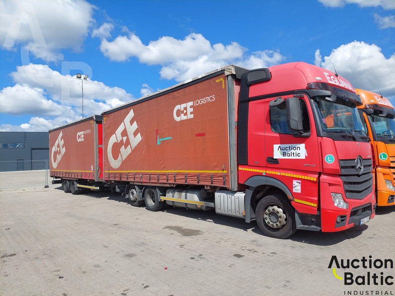 Mercedes-Benz Actros 2542 L - 侧帘卡车:图1 Mercedes-Benz Actros 2542 L - 侧帘卡车:图1