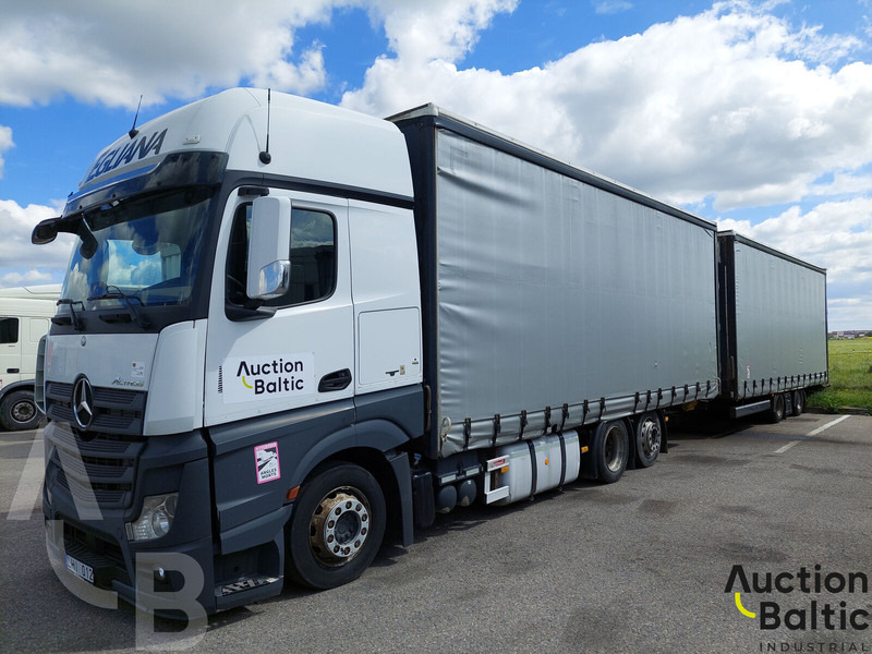 Mercedes-Benz Actros - 侧帘卡车:图2 Mercedes-Benz Actros - 侧帘卡车:图2