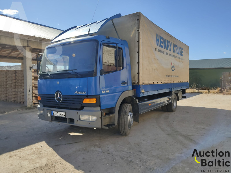Mercedes-Benz Atego 1218 - 侧帘卡车:图2 Mercedes-Benz Atego 1218 - 侧帘卡车:图2
