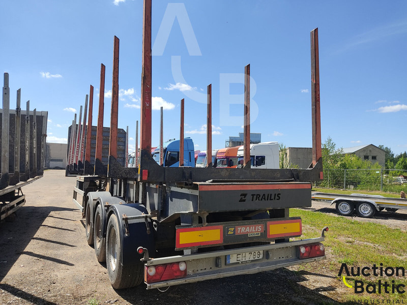 Trailis D 651 - 木材运输半挂车:图1 Trailis D 651 - 木材运输半挂车:图1
