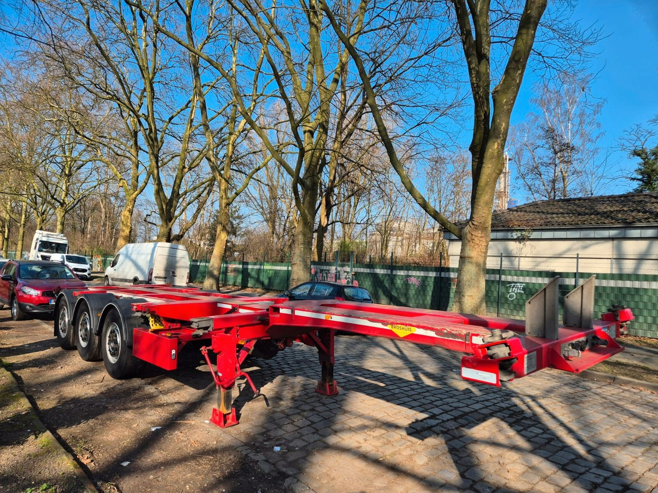 Broshuis Container Chassis - MFCC-HD - Ausziehbar - 栏板式/ 平板半拖车:图1 Broshuis Container Chassis - MFCC-HD - Ausziehbar - 栏板式/ 平板半拖车:图1
