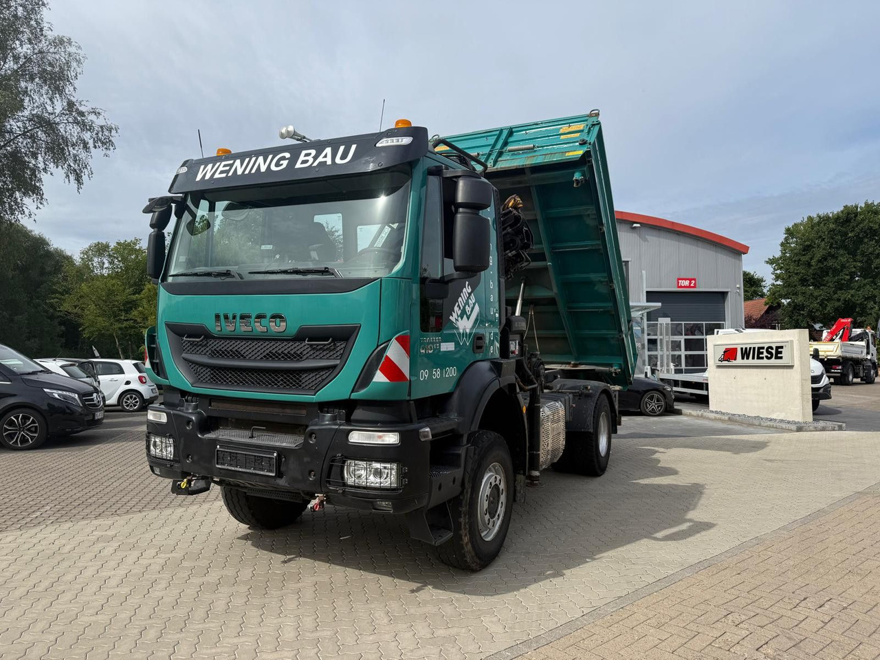 Iveco AD190 T/W Trakker 410 4x4 Allrad Kran KipperHIAB - 翻斗车, 起重车:图5 Iveco AD190 T/W Trakker 410 4x4 Allrad Kran KipperHIAB - 翻斗车, 起重车:图5