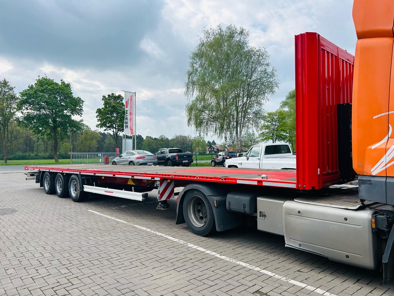 Kässbohrer K.SFS M Mega Plattform Auflieger Sofort Verfügba - 栏板式/ 平板半拖车:图2 Kässbohrer K.SFS M Mega Plattform Auflieger Sofort Verfügba - 栏板式/ 平板半拖车:图2