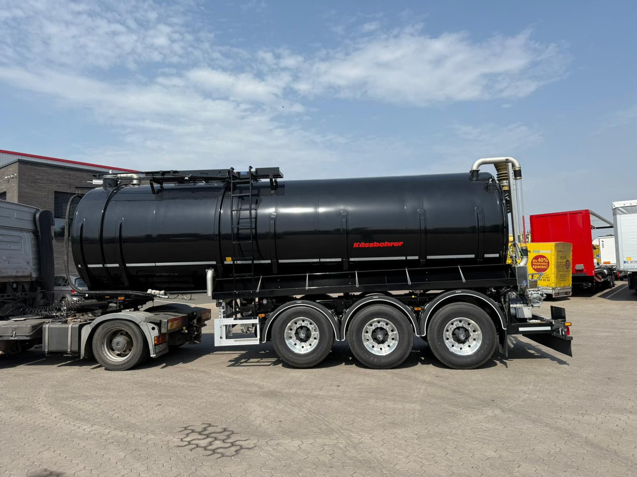 Kässbohrer K.STN L 30 Edelstahl Tanker Gülle Naturabfall - 液罐半拖车:图5 Kässbohrer K.STN L 30 Edelstahl Tanker Gülle Naturabfall - 液罐半拖车:图5