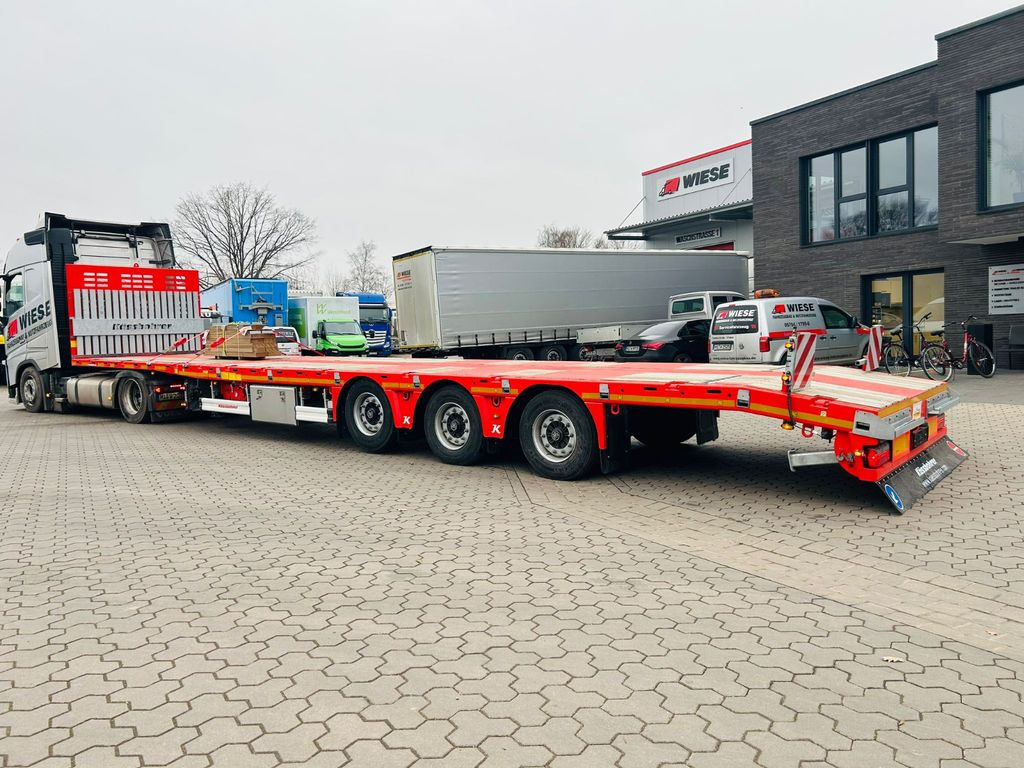 Kässbohrer SPA Mega Tele Plattform Auflieger Kässbohrer SPA Mega Tele Plattform Auflieger - 栏板式/ 平板半拖车:图2 Kässbohrer SPA Mega Tele Plattform Auflieger Kässbohrer SPA Mega Tele Plattform Auflieger - 栏板式/ 平板半拖车:图2