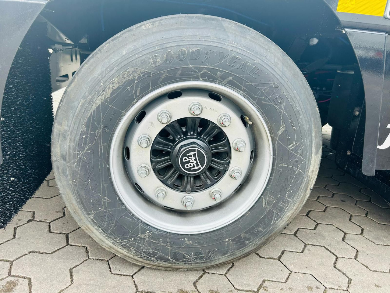 栏板式/ 平板半拖车 Kässbohrer SPS Mega Schwerlast Plattform Lenkachse:图14 栏板式/ 平板半拖车 Kässbohrer SPS Mega Schwerlast Plattform Lenkachse:图14