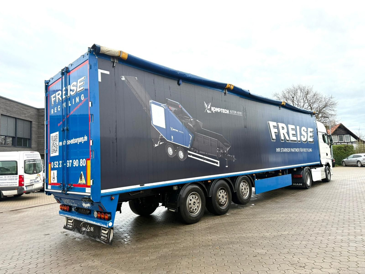 Knapen K200 Schubboden 92m³ - 活动底半拖车:图4 Knapen K200 Schubboden 92m³ - 活动底半拖车:图4