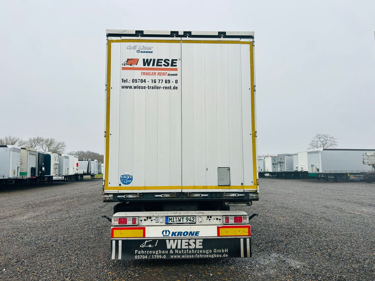 Krone SD Coil Liner Schiebeplanen Auflieger - 侧帘半拖车:图5 Krone SD Coil Liner Schiebeplanen Auflieger - 侧帘半拖车:图5