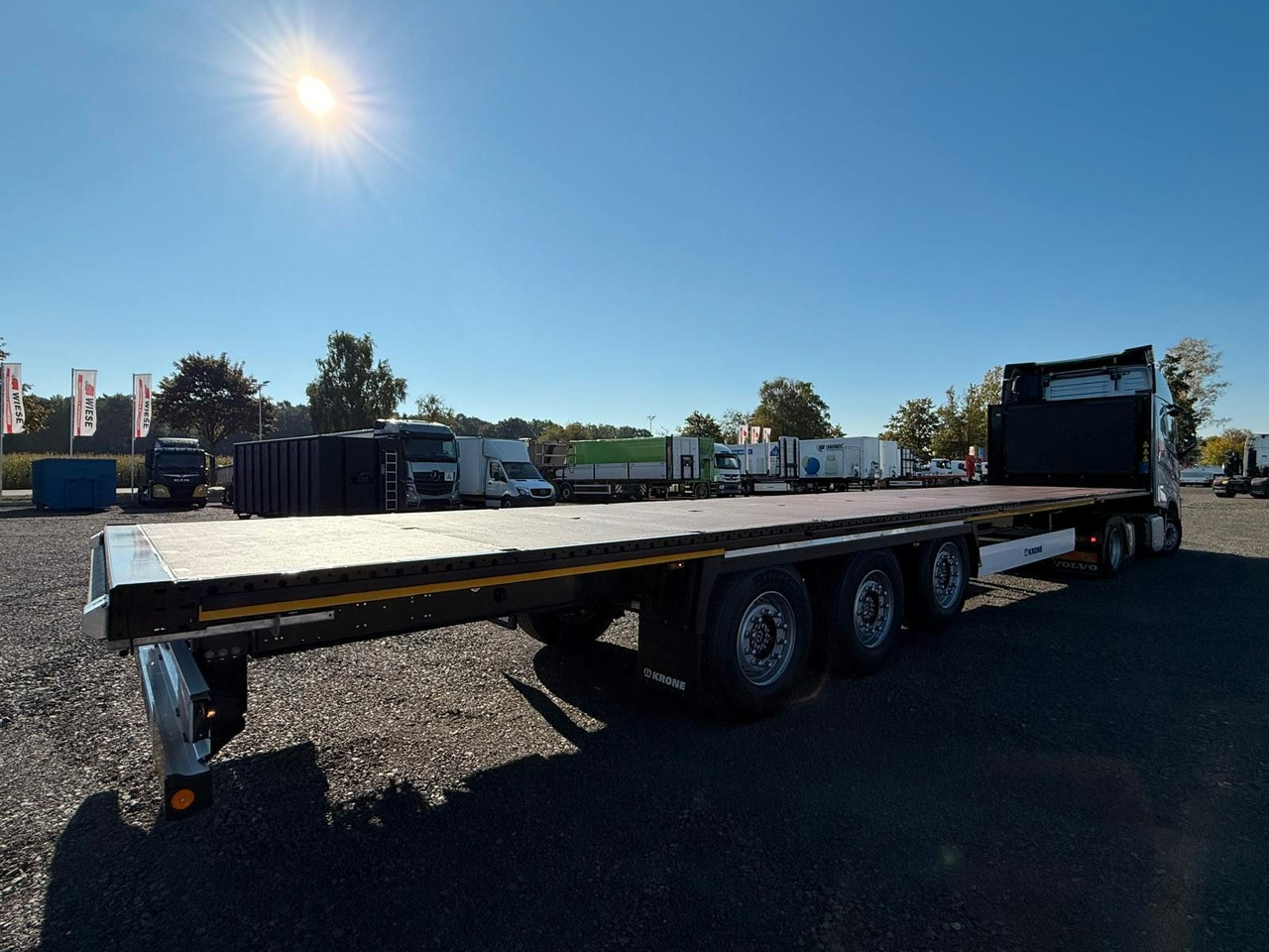 Krone SDP 27 Plattform-Auflieger - Sofort Verfügbar! - 栏板式/ 平板半拖车:图4 Krone SDP 27 Plattform-Auflieger - Sofort Verfügbar! - 栏板式/ 平板半拖车:图4