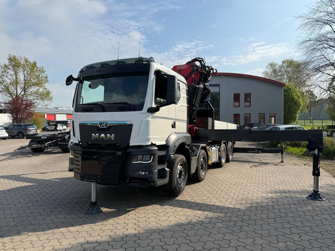 MAN 35.520 8x4 Kran Fassi F800, OHNE ABSTÜTZÜBERWACH - 起重车:图5 MAN 35.520 8x4 Kran Fassi F800, OHNE ABSTÜTZÜBERWACH - 起重车:图5