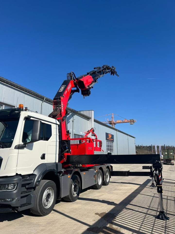 MAN 8x4 mit F1150RA.2.28 L616 Winde, 2.per. Korb - 栏板式/ 平板卡车, 起重车:图5 MAN 8x4 mit F1150RA.2.28 L616 Winde, 2.per. Korb - 栏板式/ 平板卡车, 起重车:图5