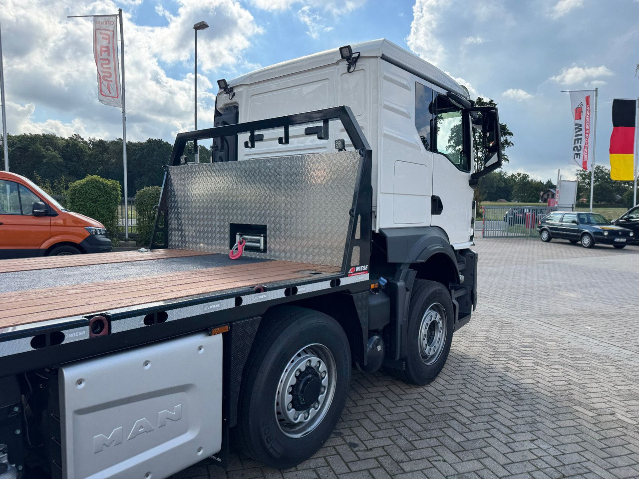 MAN TGS 35.520 8x2H Baumaschinentransporter - 拖吊车:图5 MAN TGS 35.520 8x2H Baumaschinentransporter - 拖吊车:图5