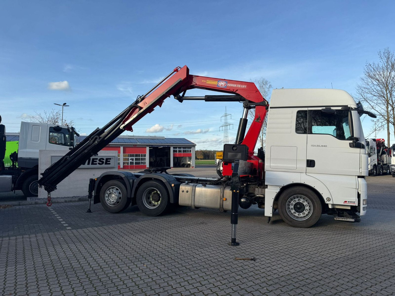 MAN TGX 26.440 6x2 mit HMF 3000-K5 Kran Top Zustand - 牵引车:图1 MAN TGX 26.440 6x2 mit HMF 3000-K5 Kran Top Zustand - 牵引车:图1