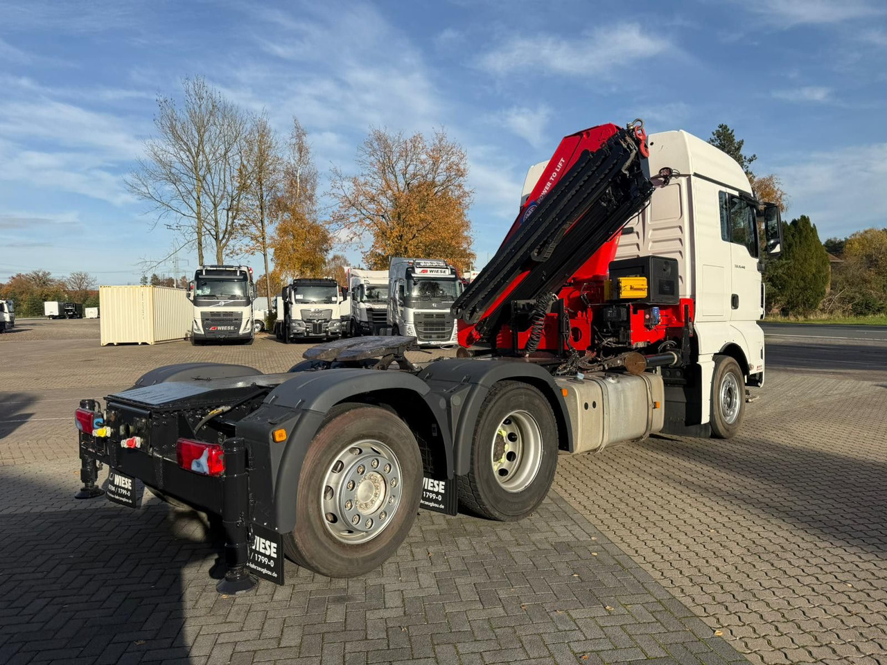 MAN TGX 26.440 6x2 mit HMF 3000-K5 Kran Top Zustand - 牵引车:图3 MAN TGX 26.440 6x2 mit HMF 3000-K5 Kran Top Zustand - 牵引车:图3