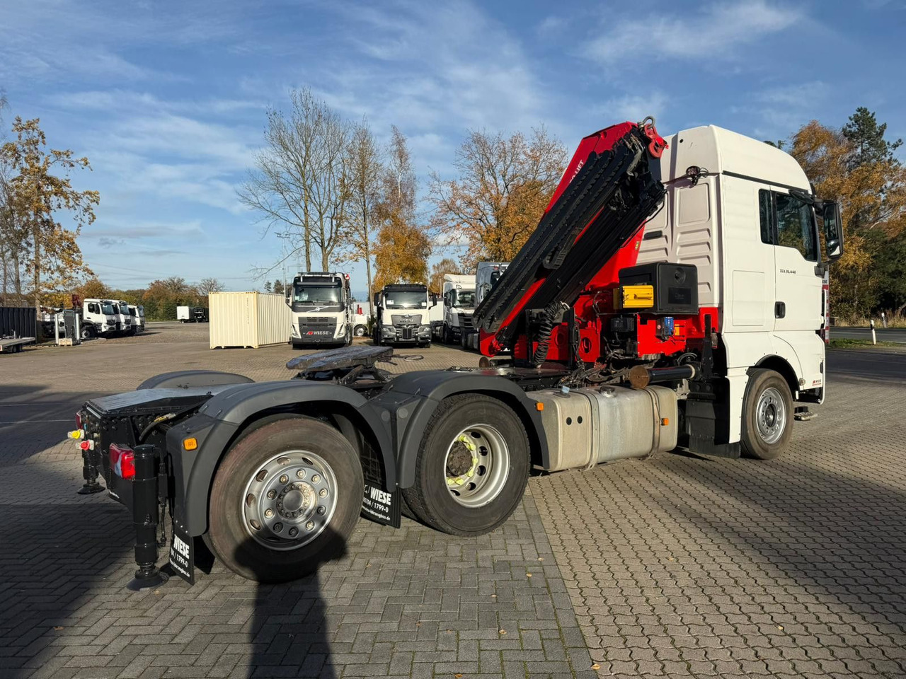 MAN TGX 26.440 6x2 mit HMF 3000-K5 Kran Top Zustand - 牵引车:图5 MAN TGX 26.440 6x2 mit HMF 3000-K5 Kran Top Zustand - 牵引车:图5