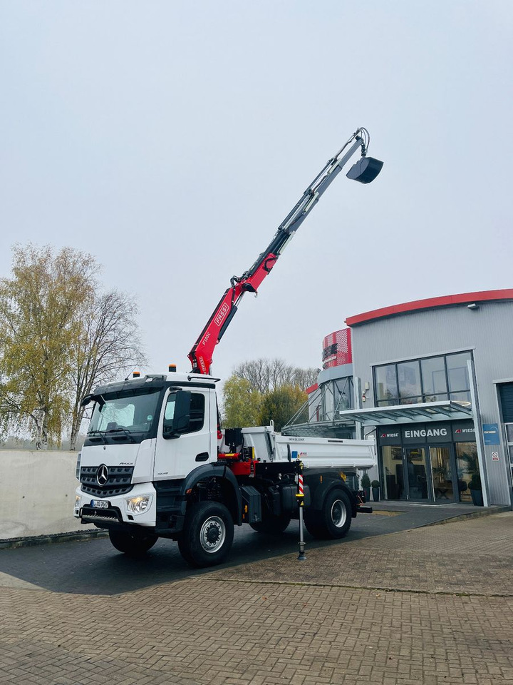 Mercedes-Benz Arocs 1835 4x4 Meiller Fassi F135 Kran Kipper - 翻斗车, 起重车:图3 Mercedes-Benz Arocs 1835 4x4 Meiller Fassi F135 Kran Kipper - 翻斗车, 起重车:图3