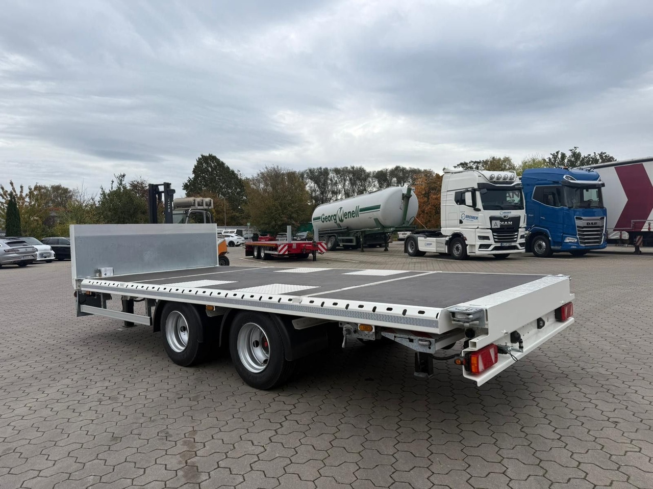 Tandemanhänger Plattform - 栏板式/ 平板拖车:图5 Tandemanhänger Plattform - 栏板式/ 平板拖车:图5