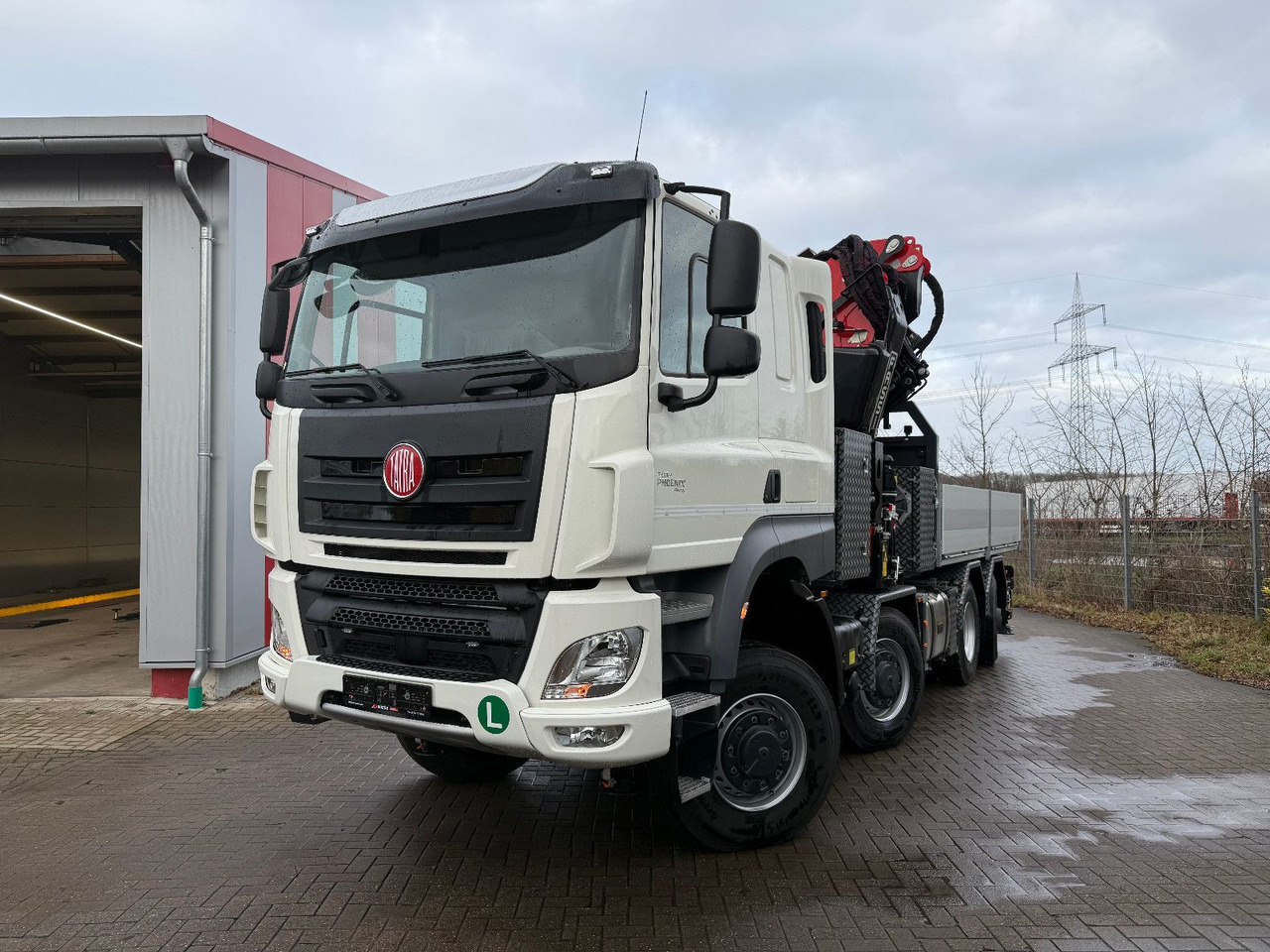 Tatra 41.500 8x8 Phoenix Fassi F710 Kran - 栏板式/ 平板卡车, 起重车:图4 Tatra 41.500 8x8 Phoenix Fassi F710 Kran - 栏板式/ 平板卡车, 起重车:图4