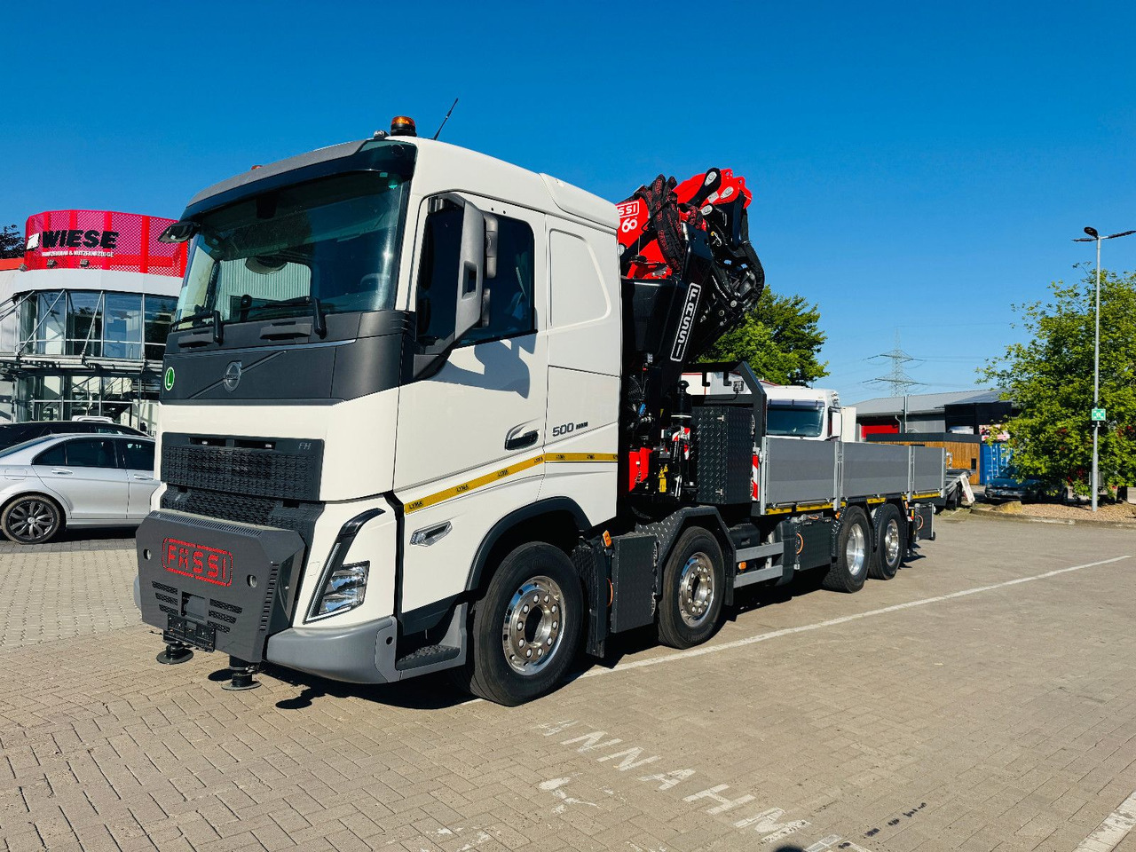 Volvo FH 500 8x2 mit F710RA.2.27 L426 und V20 Winde - 卡车, 起重车:图1 Volvo FH 500 8x2 mit F710RA.2.27 L426 und V20 Winde - 卡车, 起重车:图1