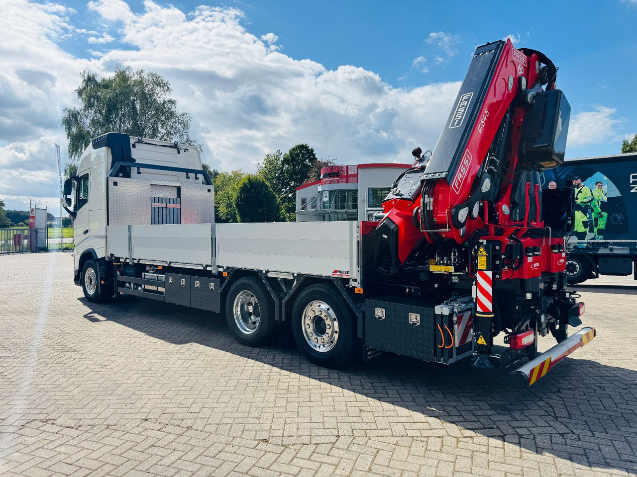 Volvo FH 540 6x2 Container Fassi F545 Heck - 栏板式/ 平板卡车, 起重车:图4 Volvo FH 540 6x2 Container Fassi F545 Heck - 栏板式/ 平板卡车, 起重车:图4