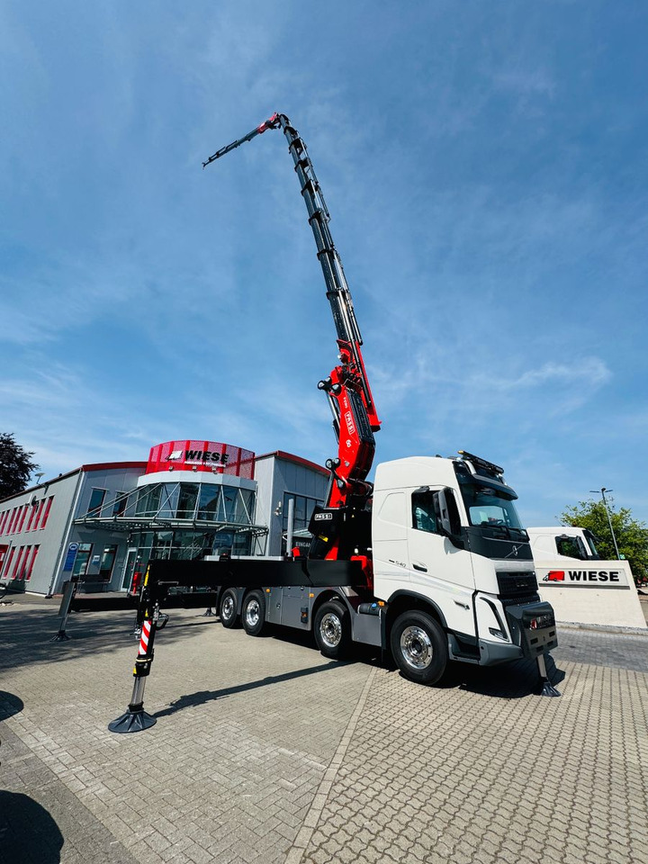 Volvo FH 540 mit Fassi F2150RAL Fly Jib + Winde - 栏板式/ 平板卡车, 起重车:图5 Volvo FH 540 mit Fassi F2150RAL Fly Jib + Winde - 栏板式/ 平板卡车, 起重车:图5