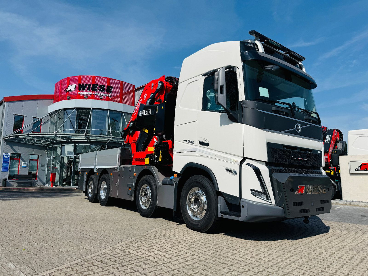 Volvo FH 540 mit Fassi F2150RAL Fly Jib + Winde - 卡车, 起重车:图1 Volvo FH 540 mit Fassi F2150RAL Fly Jib + Winde - 卡车, 起重车:图1