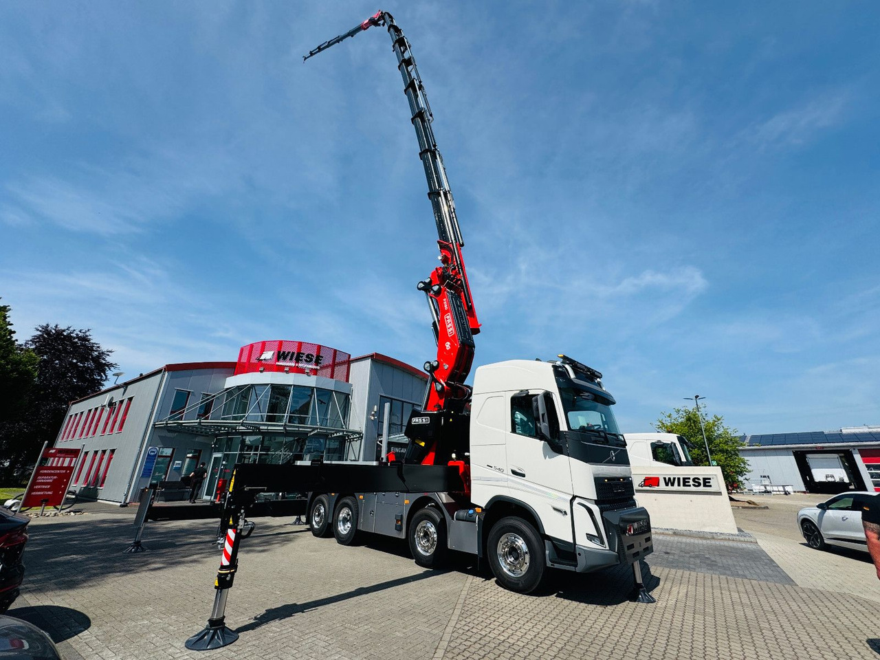 Volvo FH 540 mit Fassi F2150RAL Fly Jib + Winde - 起重车:图1 Volvo FH 540 mit Fassi F2150RAL Fly Jib + Winde - 起重车:图1
