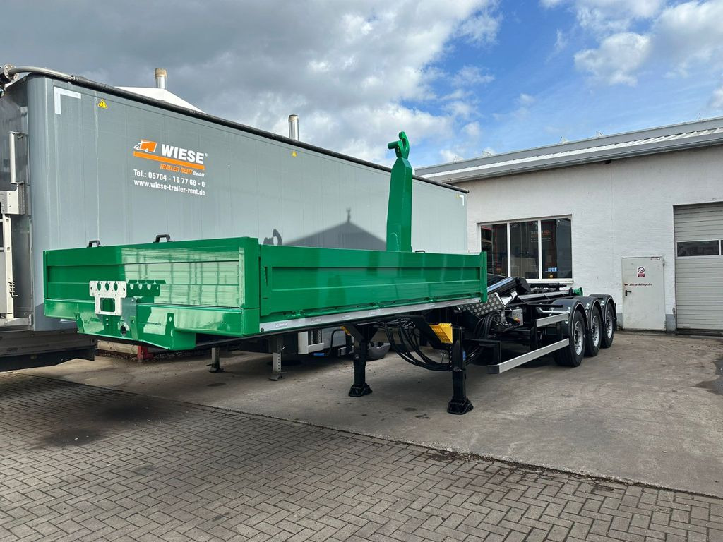 Wiese Hakenliftauflieger Abrollkipper Hooklift - 集装箱运输车/ 可拆卸车身的半拖车:图2 Wiese Hakenliftauflieger Abrollkipper Hooklift - 集装箱运输车/ 可拆卸车身的半拖车:图2
