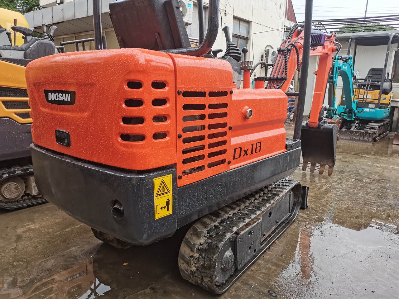 DOOSAN DX18 - 小型挖掘机:图3 DOOSAN DX18 - 小型挖掘机:图3