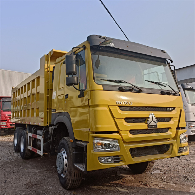 HOWO 6x4-375hp-Yellow - 翻斗车:图1 HOWO 6x4-375hp-Yellow - 翻斗车:图1