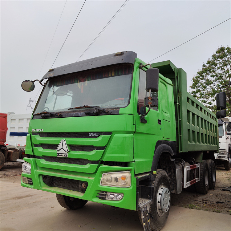 HOWO 6x4 380hp-Green-Tipper - 翻斗车:图2 HOWO 6x4 380hp-Green-Tipper - 翻斗车:图2