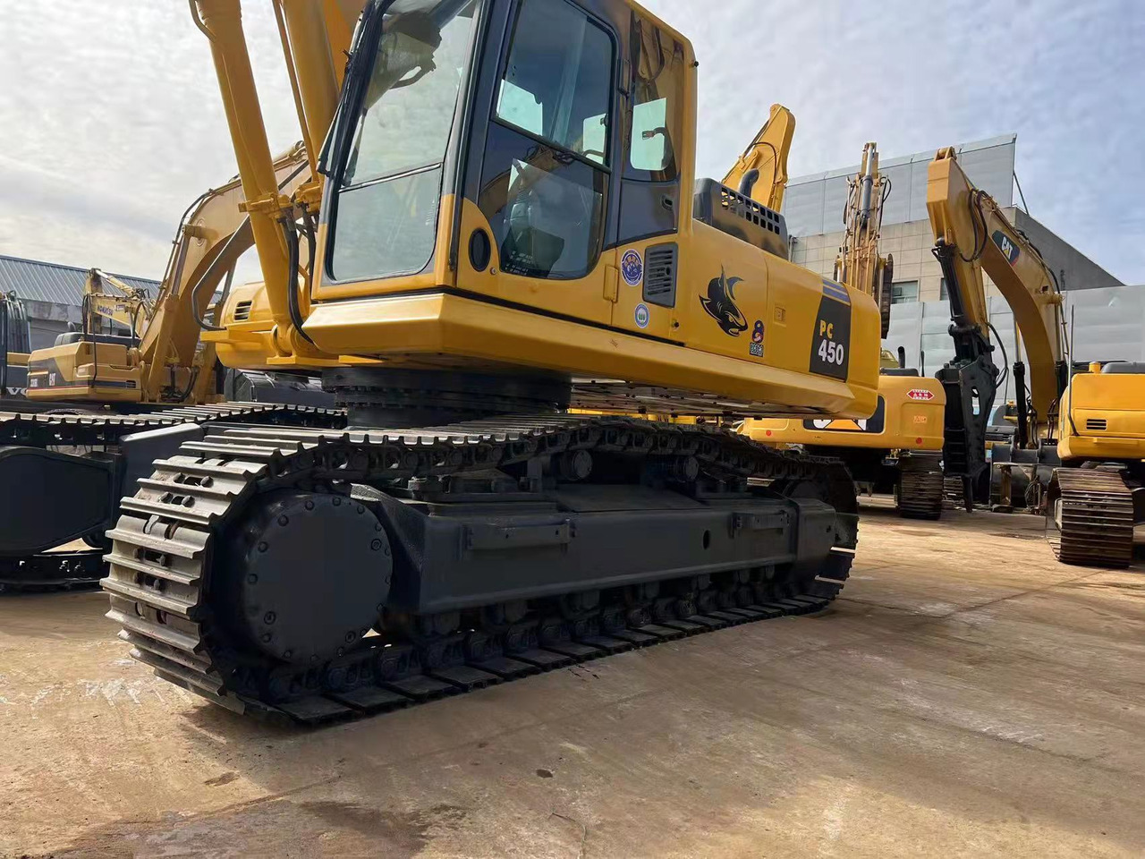 KOMATSU PC450-8-excavator - 履带式挖掘机:图4 KOMATSU PC450-8-excavator - 履带式挖掘机:图4